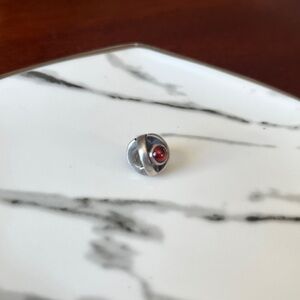 Pandora Red Garnet Eye Charm